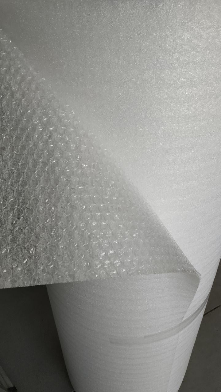 Bala de burbuja(60g)+ Foam(2mm) . 1.20x45m